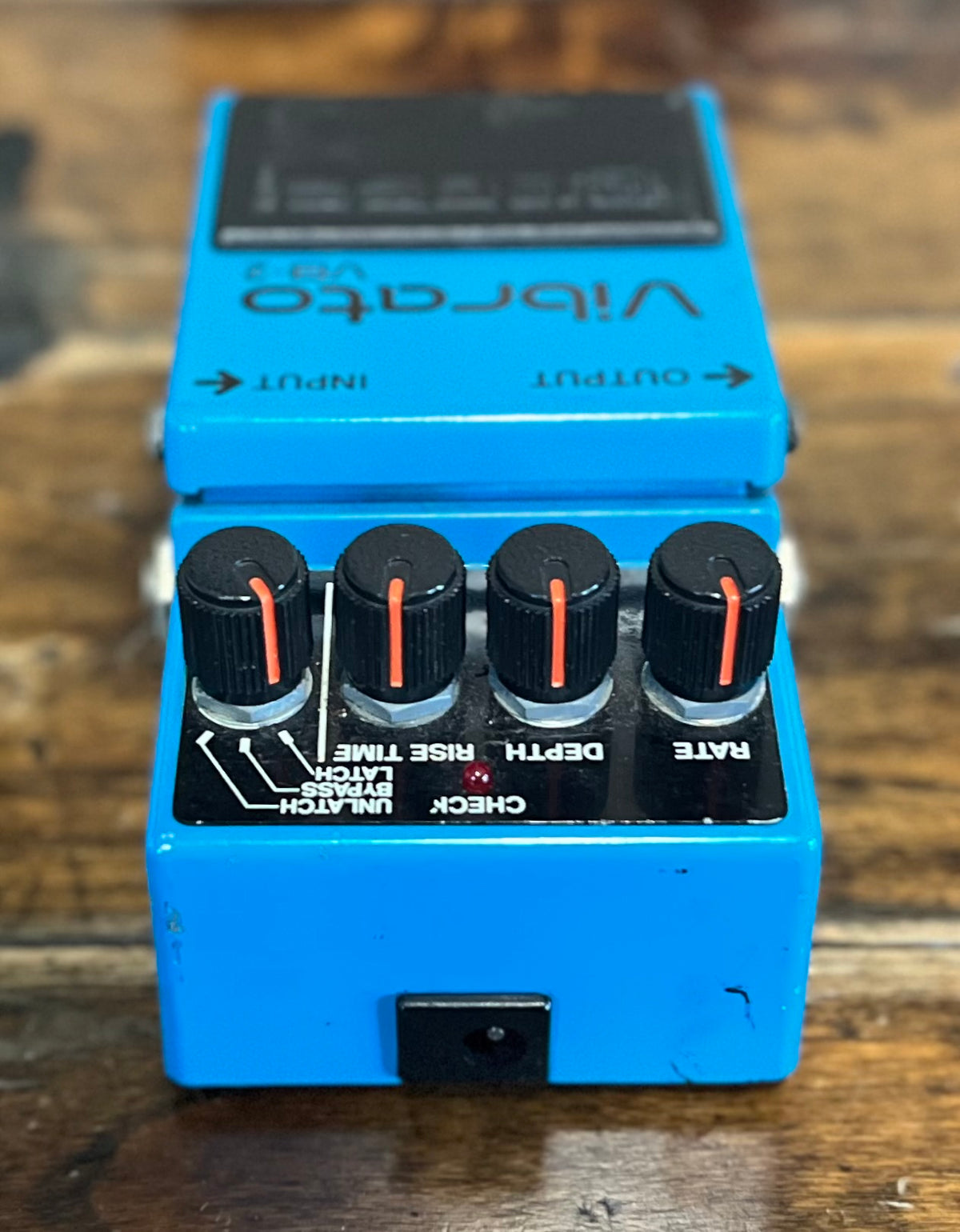 Vintage Boss VB-2 Vibrato Pedal- Japan - April 1982 Black Label( NO BOX) ( Pre Owned)-Boss-Infinite Music