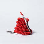 Voltage Vintage Coil RED 25ft G&H Plugs ST/ST Australian Made guitar cable-Voltage Cable-Infinite Music