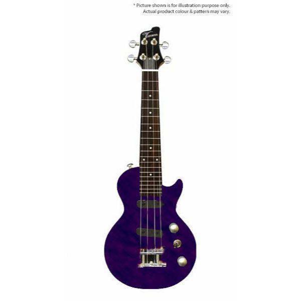 Vorson LP Style Solid Body Electric Ukulele - Purple-Vorson-Infinite Music