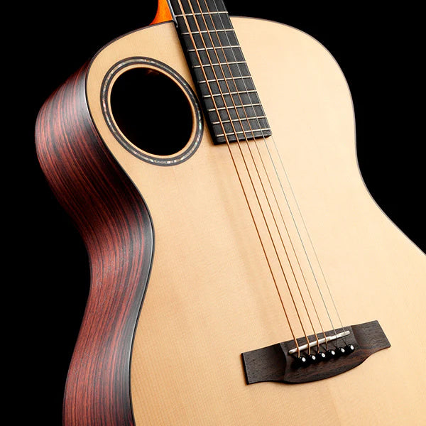 Walden B103E BARITONE Acoustic/Electric Guitar - Satin Natural W/ Hard Case-Walden-Infinite Music