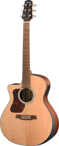Walden G550RCEL Grand Auditorium - LEFT HANDED - Natural Satin Acoustic/Electric Guitar-Walden-Infinite Music
