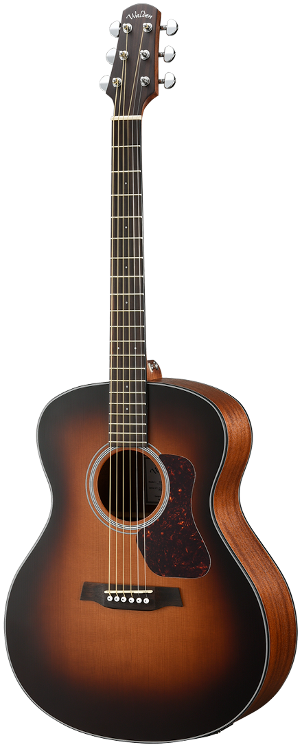 Walden G570ETB Natura Solid Cedar Top Grand Auditorium Acoustic/Electric Guitar- Tobacco Burst-Walden-Infinite Music