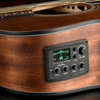 Walden Natura G551E Solid Mahogany Top Grand Auditorium-Walden-Infinite Music
