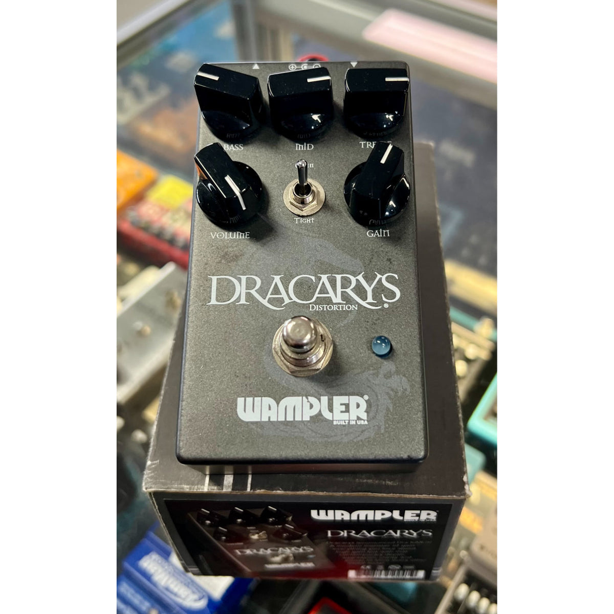 Wampler Dracarys High Gain Distortion Pedal (Pre Owned, Has Box)-Wampler-Infinite Music