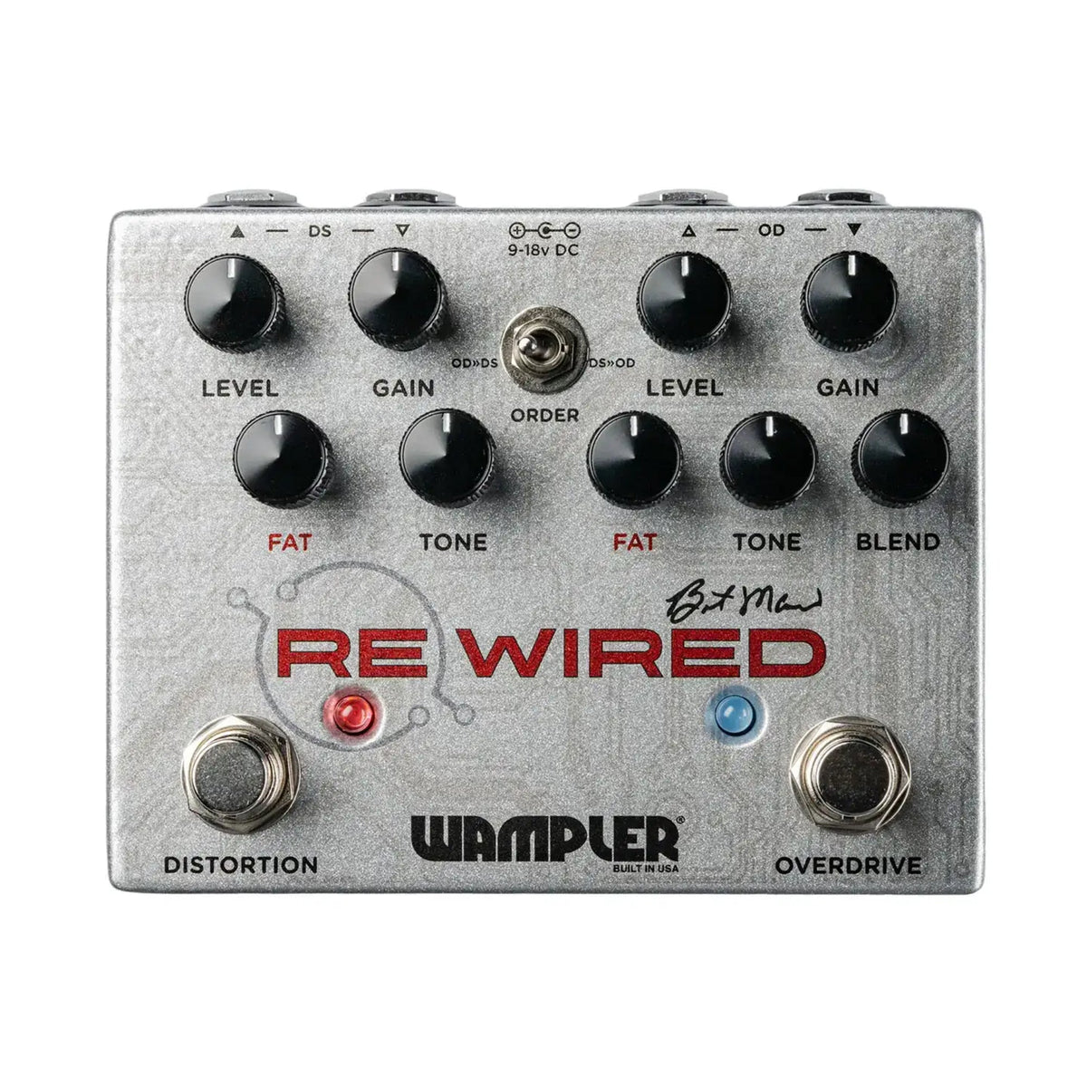 Wampler ReWired Brent Mason Signature Overdrive/Distortion Pedal-Wampler-Infinite Music