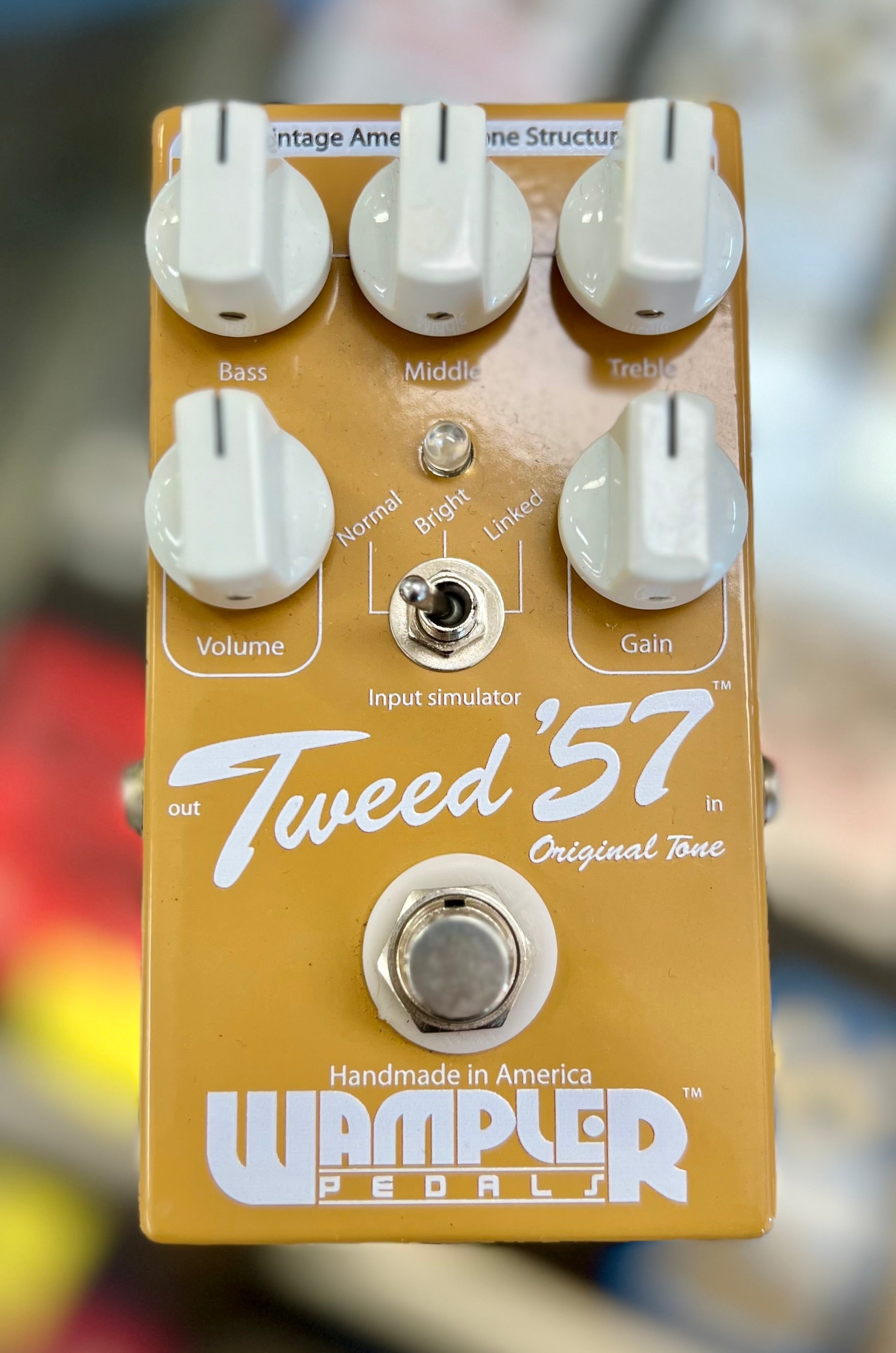wampler tweed 57 pedal Wampler Tweed 57 Overdrive Pedal (Pre Owned) – Infinite Music