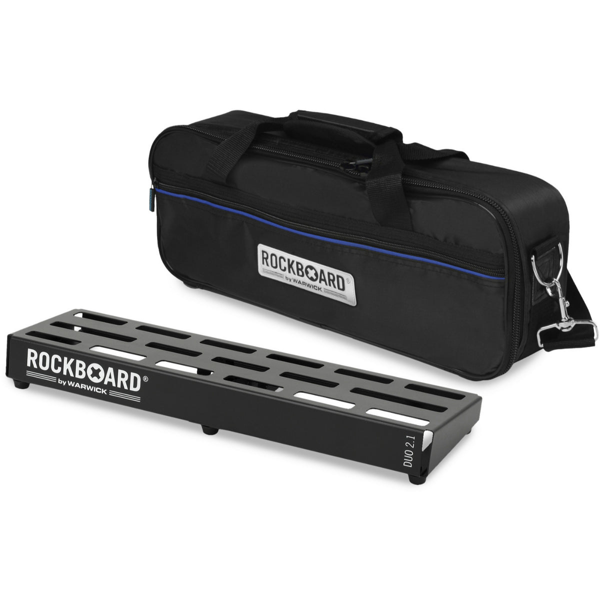 Warwick RockBoard DUO 2.1 Pedalboard with Gig Bag-RockBoard-Infinite Music