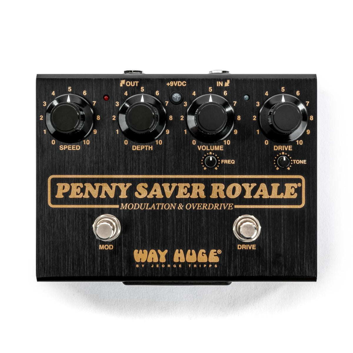 Way Huge Penny Saver Royale Modulation and Overdrive Guitar Pedal-Way Huge Electronics-Infinite Music