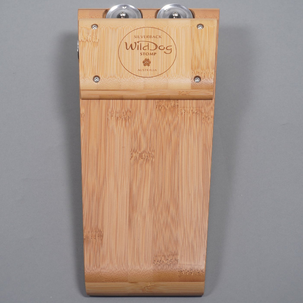 Wild Dog Silverback Stomp Box with Bamboo Body with Jingles-Wild Dog-Infinite Music
