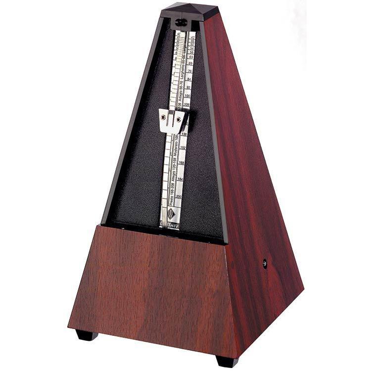 Wittner 810K Plastic Metronome - Mahogany Grain Colour-Wittner-Infinite Music