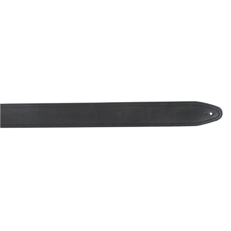 XTR Black Leather Guitar Strap-XTR-Infinite Music