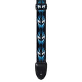 XTR Guitar Strap Blue Black Tribal-XTR-Infinite Music