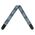 XTR Vintage 60's Blue Paisley Pattern Guitar Strap-XTR-Infinite Music