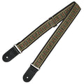 XTR Vintage Gold/Blue Pattern Guitar Strap-XTR-Infinite Music