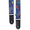 XTR Vintage Paisley Blue Pattern Guitar Strap-XTR-Infinite Music