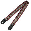 XTR Vintage Red/Yellow/Blue Pattern Guitar Strap-XTR-Infinite Music