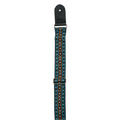 XTR Vintage Teal/Ochre Diamond Pattern Guitar Strap-XTR-Infinite Music