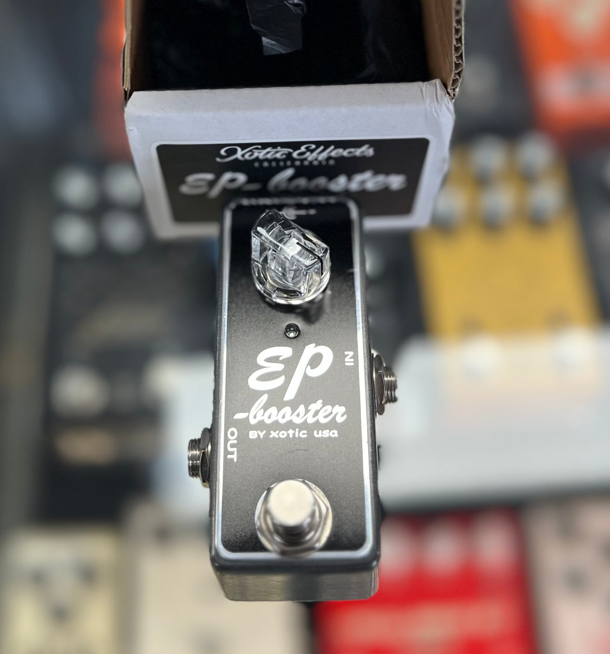 Xotic EP Booster - Compact Boost Pedal W/- Box (Pre Owned)-Xotic-Infinite Music