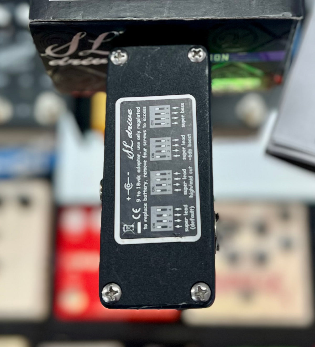 Xotic SL Drive Chrome Limited Edition Pedal with Voltage Doubler W/-Box (Pre Owned)-Xotic-Infinite Music
