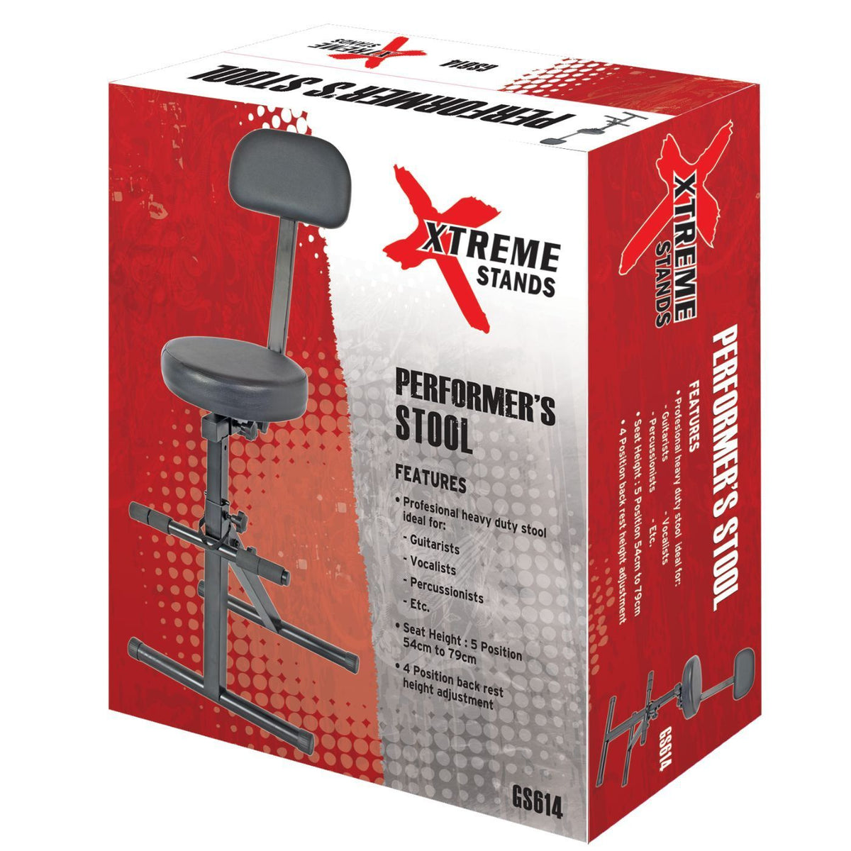 Xtreme GS614 Guitar Stool-Xtreme-Infinite Music
