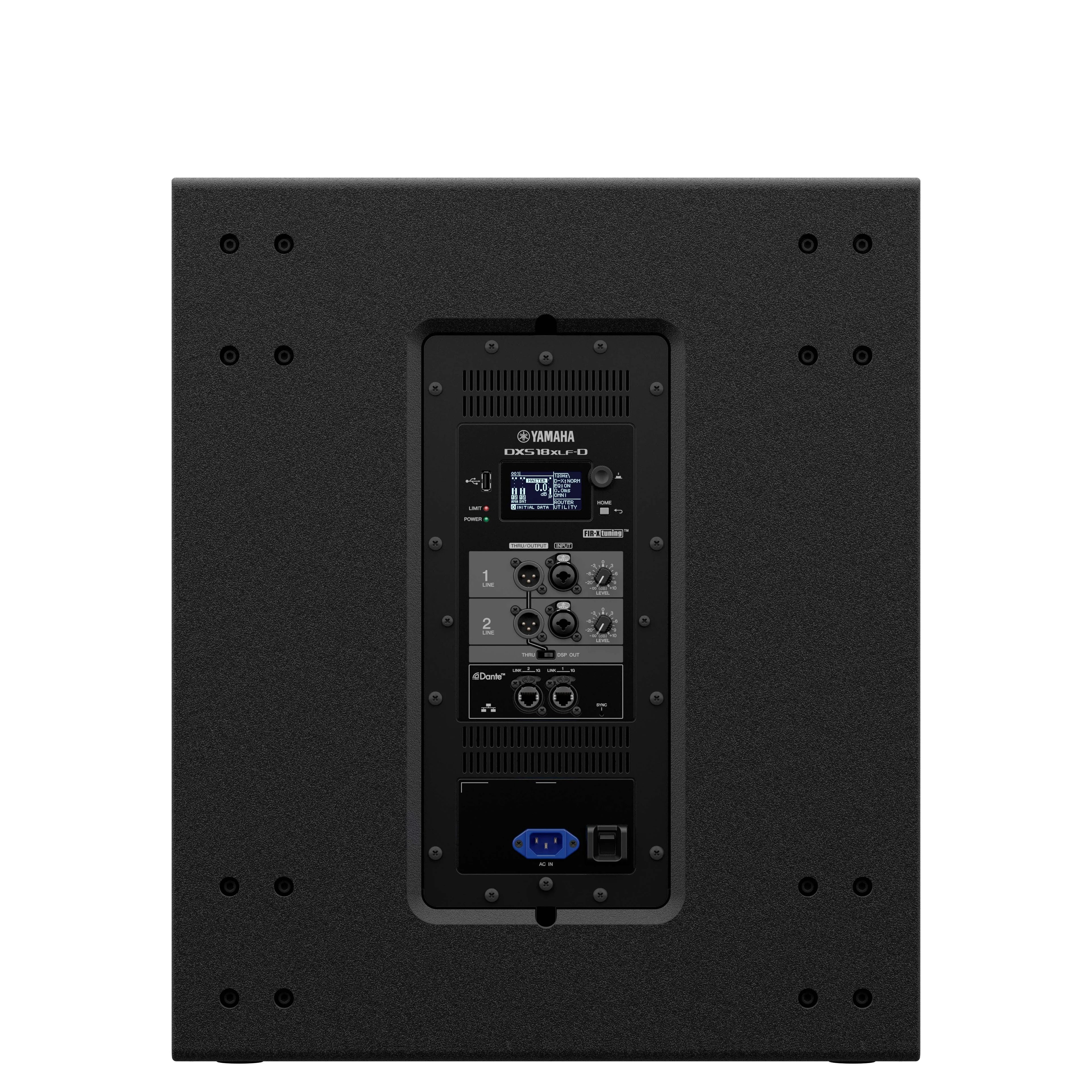 Yamaha DXS18XLF-D 18" Powered Subwoofer w/Dante Connectivity-Yamaha-Infinite Music