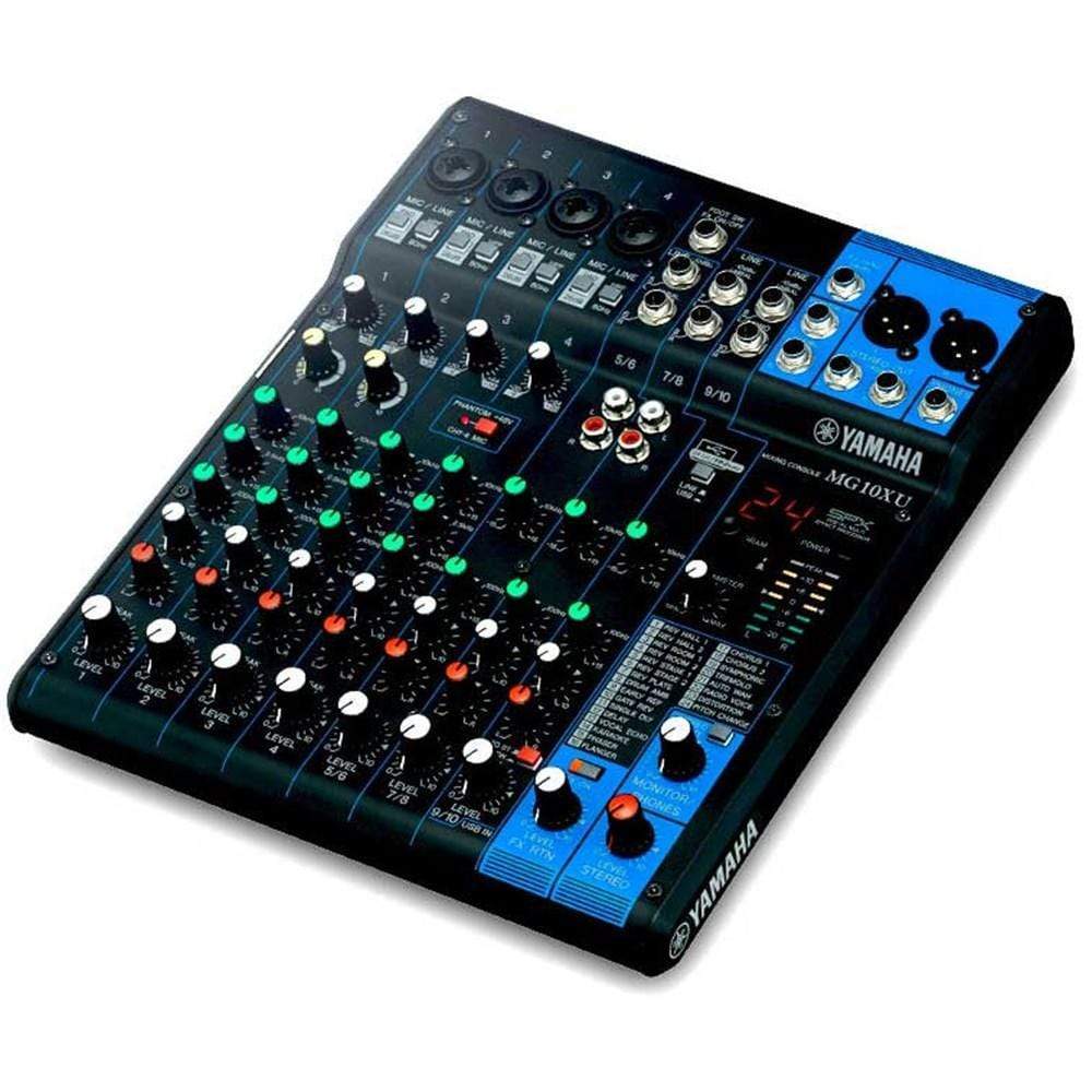 Yamaha MG10XU 10 Channel Mixer with FX and USB Audio Interface-Yamaha-Infinite Music