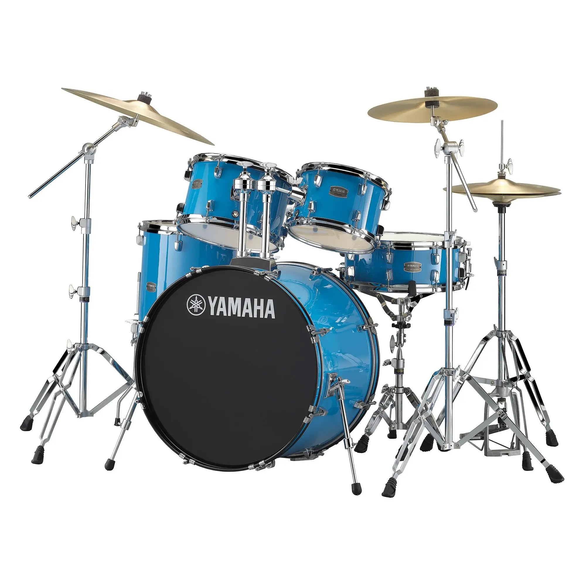 Yamaha Rydeen 5pc Euro Drum Kit - Sky Blue w/ Yamaha Hardware Pack, Stool, Paiste Cymbals & Vater Sticks !-Yamaha-Infinite Music