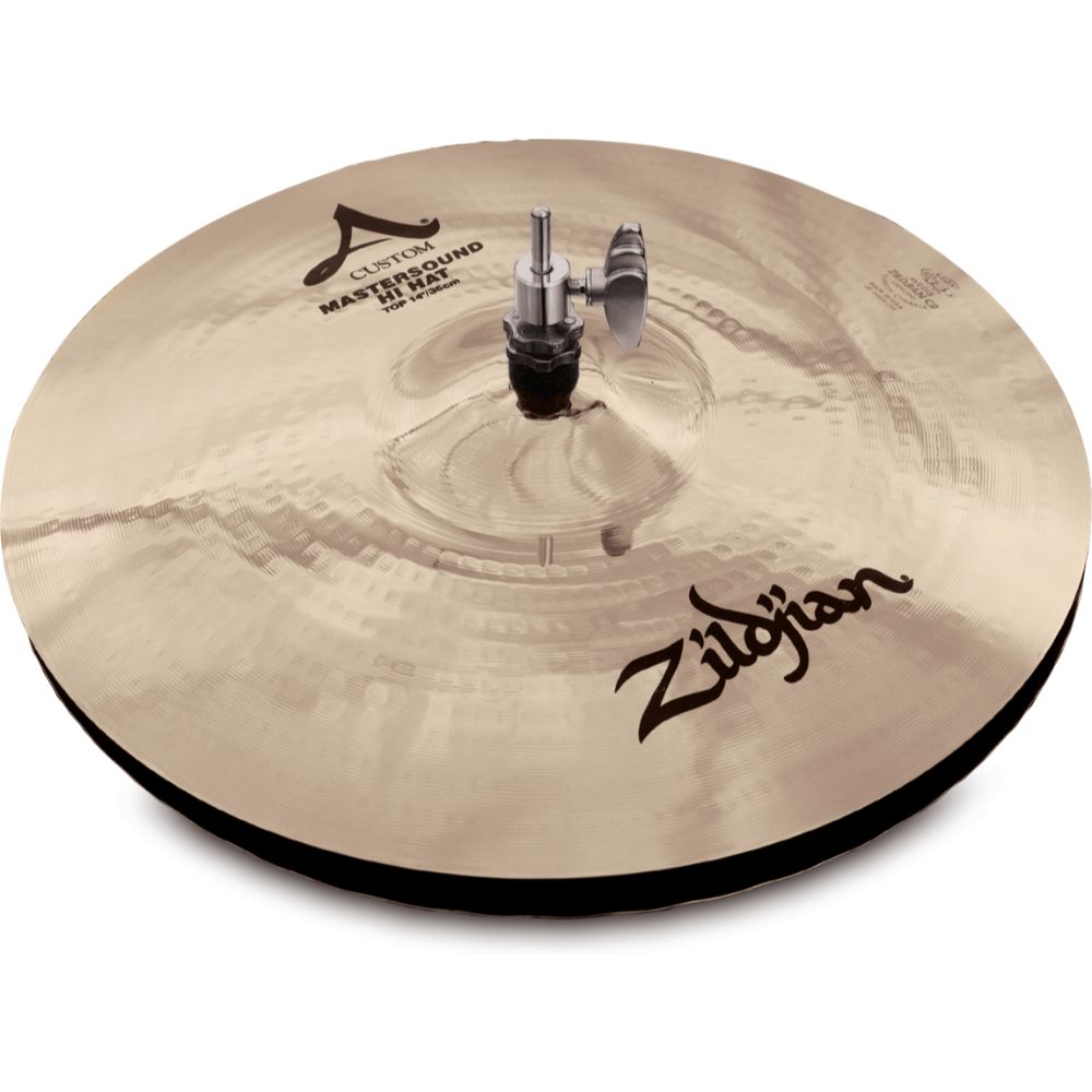 Zildjian 14" A Custom Mastersound Hi Hat Cymbals-Zildjian-Infinite Music