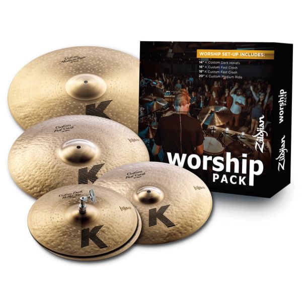 Zildjian K Custom Worship Cymbal Set - 14/16/18/20-Zildjian-Infinite Music