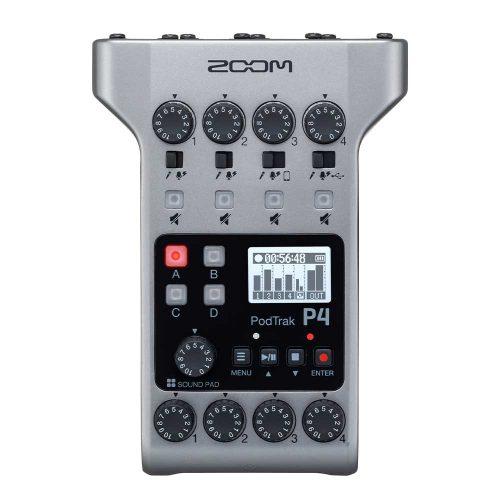 Zoom PodTrak P4 Portable Multitrack Podcast Recorder-Zoom-Infinite Music