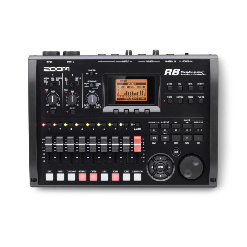 Zoom R8 Multi Track Recorder Audio Interface-Zoom-Infinite Music