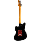JET JJ-300 Electric Guitar Roasted MN - Black (JJ-300-P90-BK)
