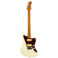 JET JJ-300 Electric Guitar Roasted MN - Olympic White (JJ-300-P90-OW)