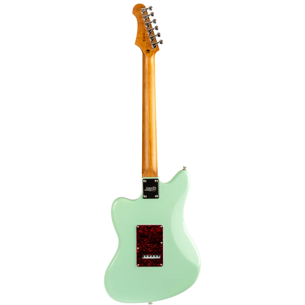 JET JJ-300 Electric Guitar Roasted MN - Sea Foam Green (JJ-300-P90-SFG)