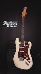 Patina PS-7 OW R HSS- Paulownia body Relic- Roasted maple neck- RW fretboard- 22 Stainless frets- Locking tuners - Olympic White