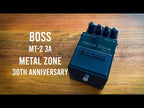 Boss MT-2 3A 30th Anniversary Metal Zone Pedal - Malaysia - March 2021 ( Pre Owned... In Box...Mint) Z4M1215
