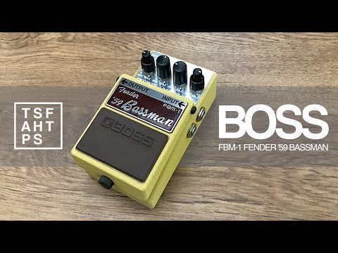 Boss FBM-1 Fender '59 Bassman Pedal- Taiwan - November 2007 ( NO BOX) ( Pre Owned)