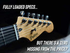 Patina PT-6 SFG R HH - Paulownia body Relic- Roasted maple neck- RW fretboard- 22 Stainless frets- Locking tuners - Sea Foam Green