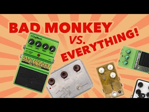 Digitech Bad Monkey Overdrive Pedal (In Box-Mint) (Pre Owned)