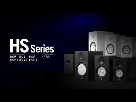 Yamaha HS5 Powered Studio Monitor Black - Single