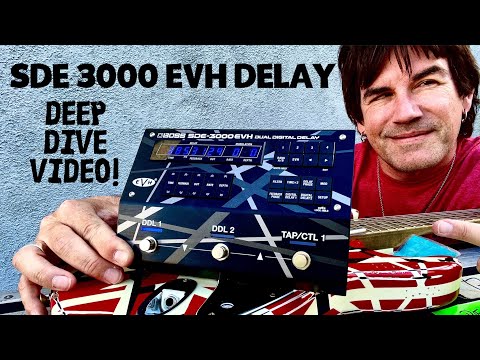 Boss SDE-3000EVH Dual Digital Delay EVH Edition ( EX DEMO)