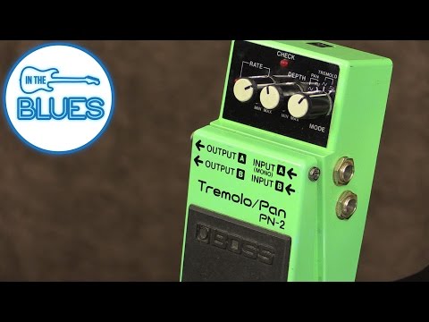 Vintage Boss PN-2 Tremolo/Pan Pedal- Taiwan -October 1990 ( IN BOX) ( Pre Owned) AB90640