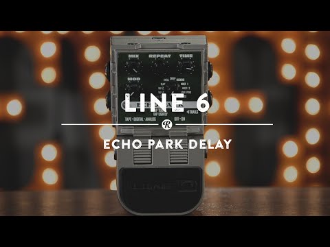Line 6 ToneCore Echo Park Delay Pedal with Box, etc - Pre Owned -
