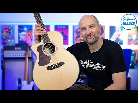 Walden G550RCEL Grand Auditorium - LEFT HANDED - Natural Satin Acoustic/Electric Guitar