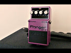 Boss BF-2 Flanger Pedal- Taiwan - November 1994 - Orange Label ( NO BOX) ( Pre Owned )