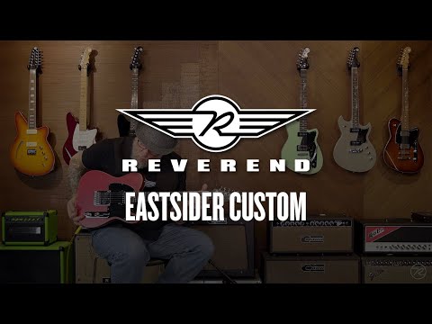 Reverend Limited Edition Pete Anderson Eastsider Custom Black / Gold Hardware