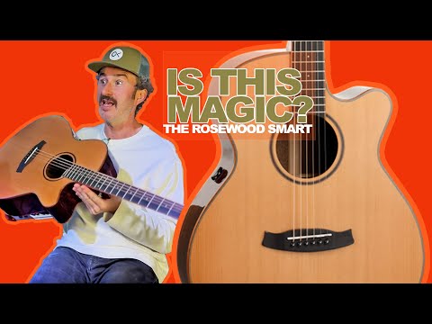 Tanglewood Rosewood Smart Super Folk C/E Acoustic Guitar with Enya Preamp System [TRS4-CE]