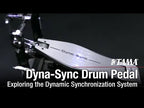 TAMA Dyna-Sync Series Double Bass Drum Pedal HPDS1TW Inc - Hardcase