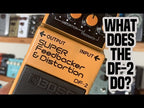 Vintage Boss DF-2 Super Distortion & Feedbacker Pedal- Japan - May 1985 - Black Label (Pre Owned...In Box) 546000