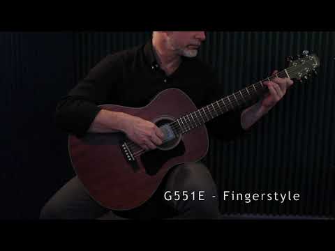 Walden Natura G551E Solid Mahogany Top Grand Auditorium